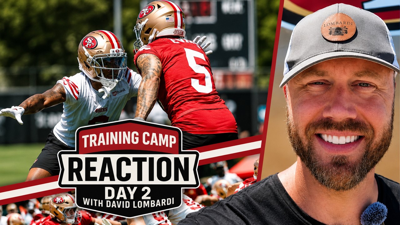 These two 49ers receivers STOLE today’s show… These two 49ers receivers STOLE today’s show…