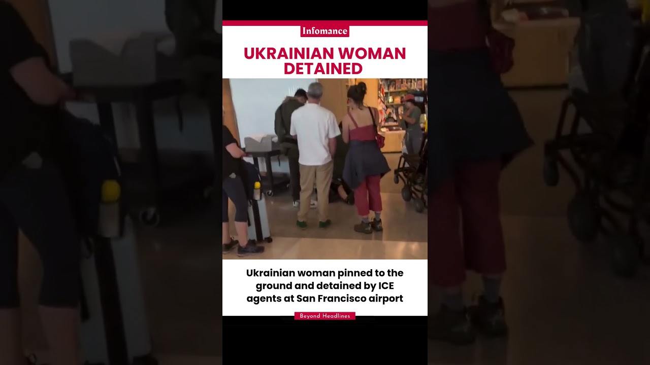 Ukrainian Woman Detained at San Francisco Airport Sparks Outrage │ Infomance Media Ukrainian Woman Detained at San Francisco Airport Sparks Outrage │ Infomance Media