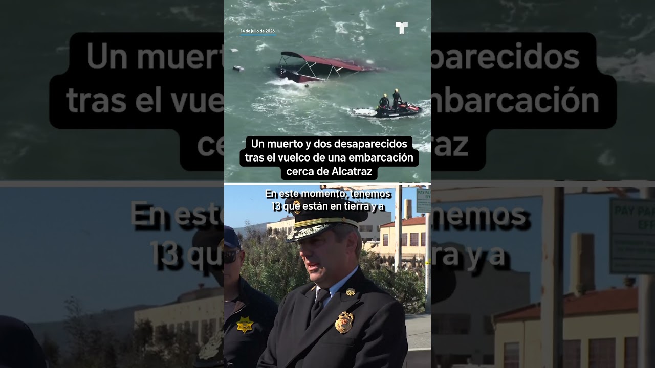 Un muerto y dos desaparecidos tras el vuelco de una embarcación cerca de Alcatraz Un muerto y dos desaparecidos tras el vuelco de una embarcación cerca de Alcatraz