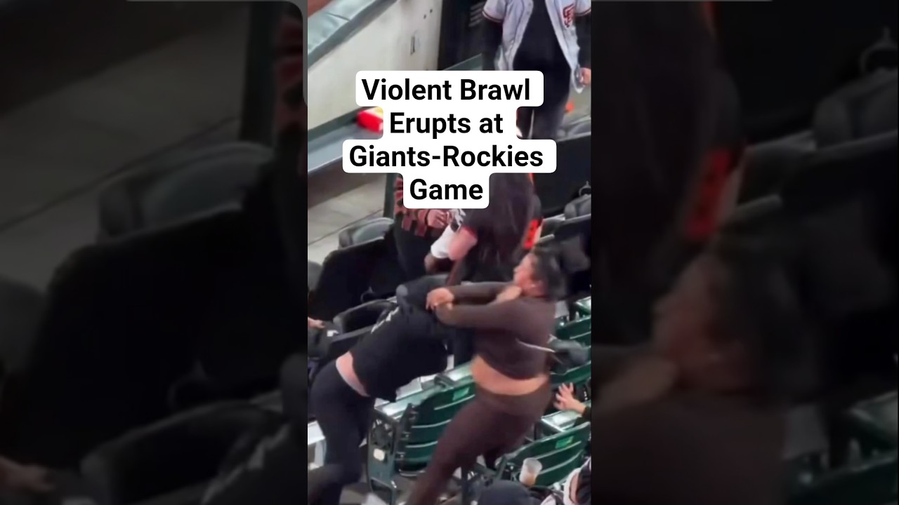 Violent Brawl Erupts at Giants-Rockies Game