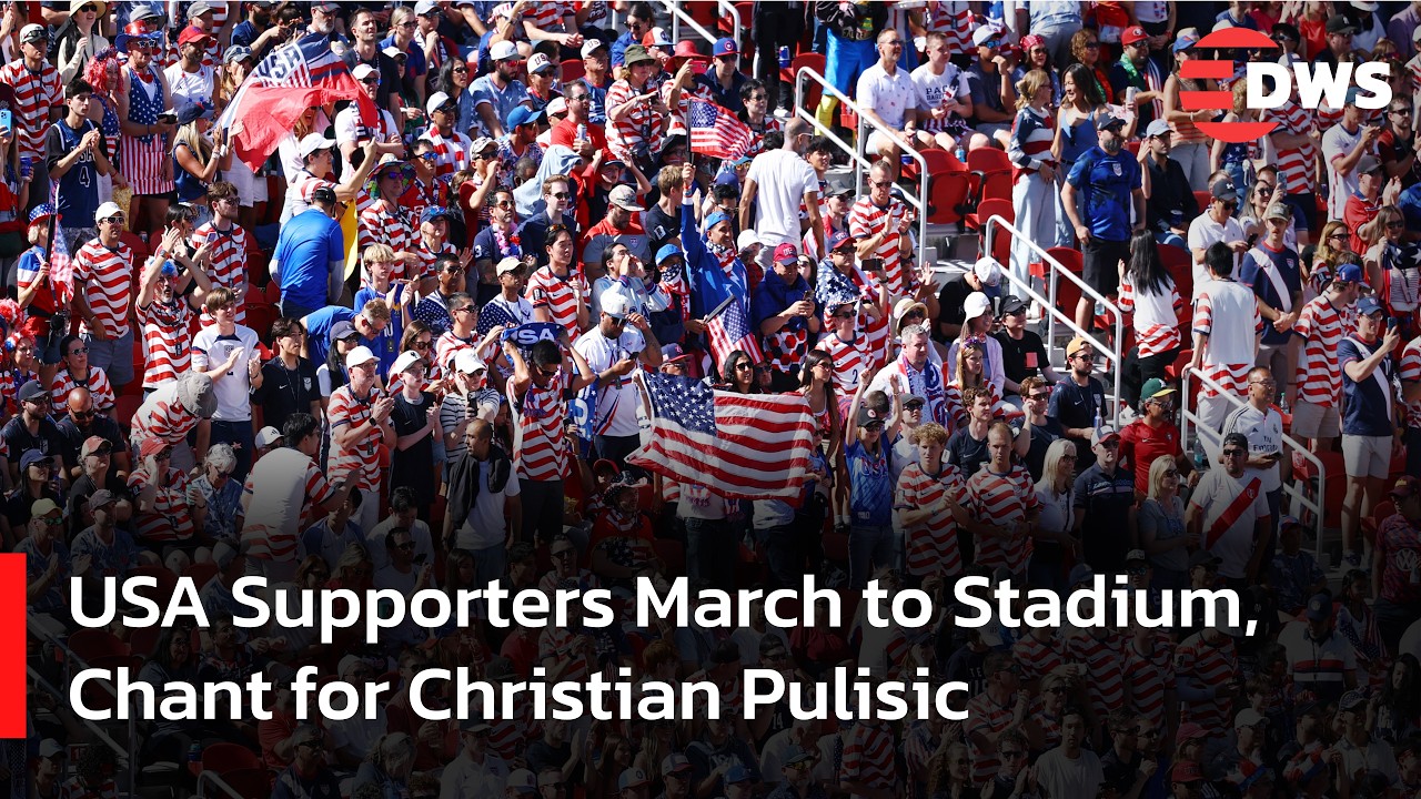 WATCH: Incredible USMNT Fan March Lights Up Santa Clara Ahead of FIFA World Cup Clash | AD15 WATCH: Incredible USMNT Fan March Lights Up Santa Clara Ahead of FIFA World Cup Clash | AD15