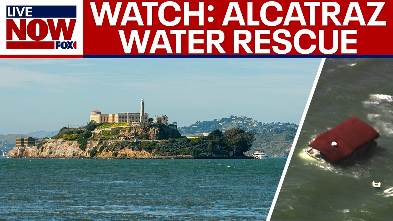 WATCH: Multiple victims rescued after boat fire near Alcatraz Island in San Francisco