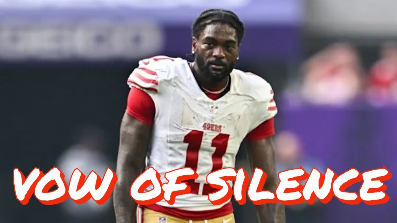 Why 49ers WR Brandon Aiyuk Finally Stopped Talking Why 49ers WR Brandon Aiyuk Finally Stopped Talking