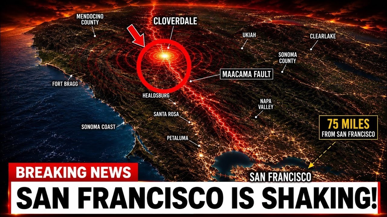 80 Earthquakes in North of San Francisco — Here’s What It Actually Means