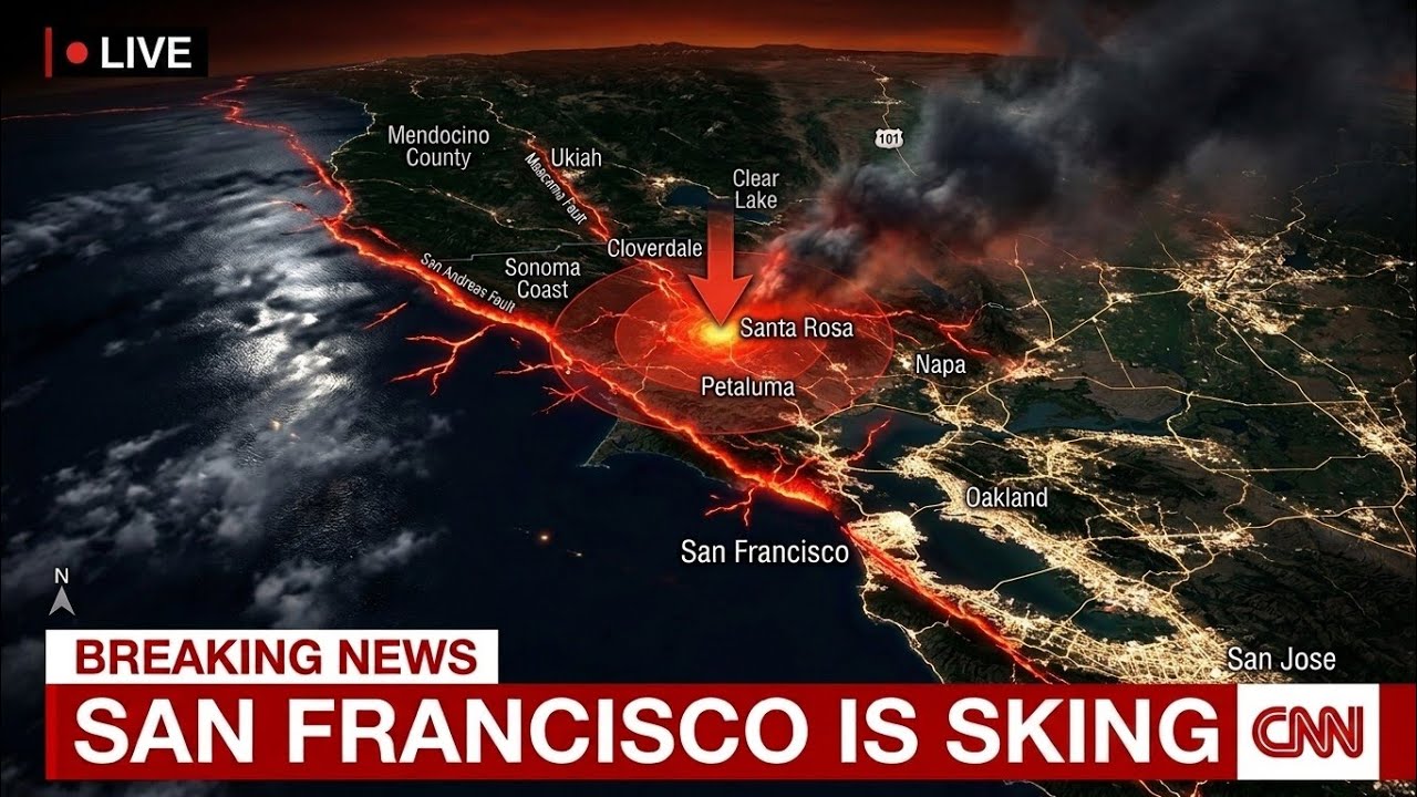 🚨 80 Earthquakes Shake North of San Francisco — Here’s What Experts Say