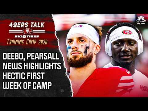Deebo debuts, Pearsall gets bad news to cap 49ers’ hectic first week of camp | NBC Sports Bay Area