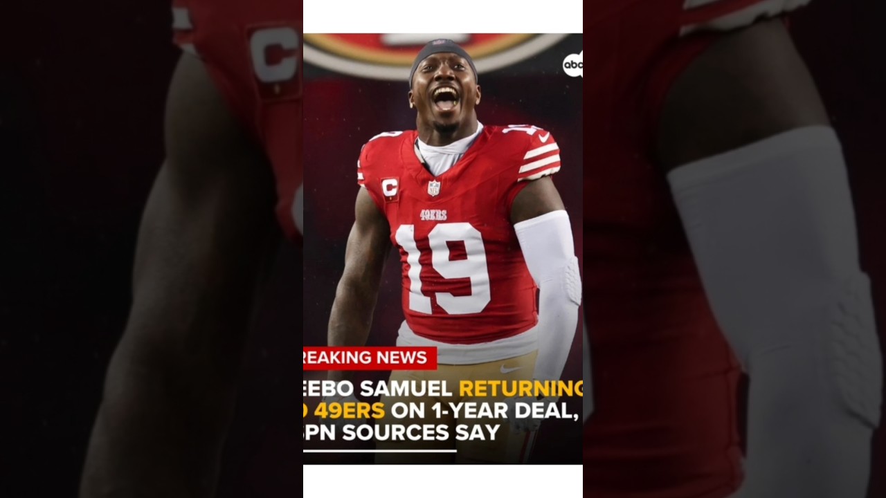 Deebo Samuel Returns to the 49ers! 🚨 NFL News #Shorts #49ers #DeeboSamuel #NFL