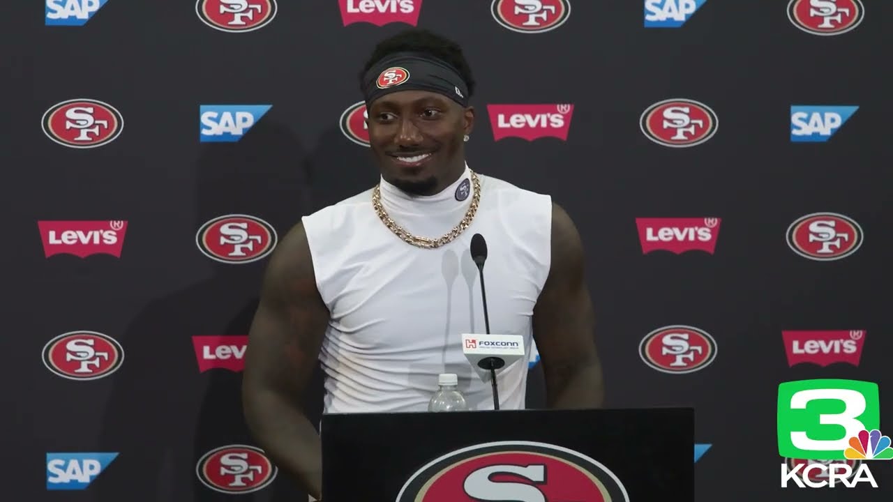 Deebo Samuel talks about rejoining the San Francisco 49ers, being welcomed back by the organization Deebo Samuel talks about rejoining the San Francisco 49ers, being welcomed back by the organization