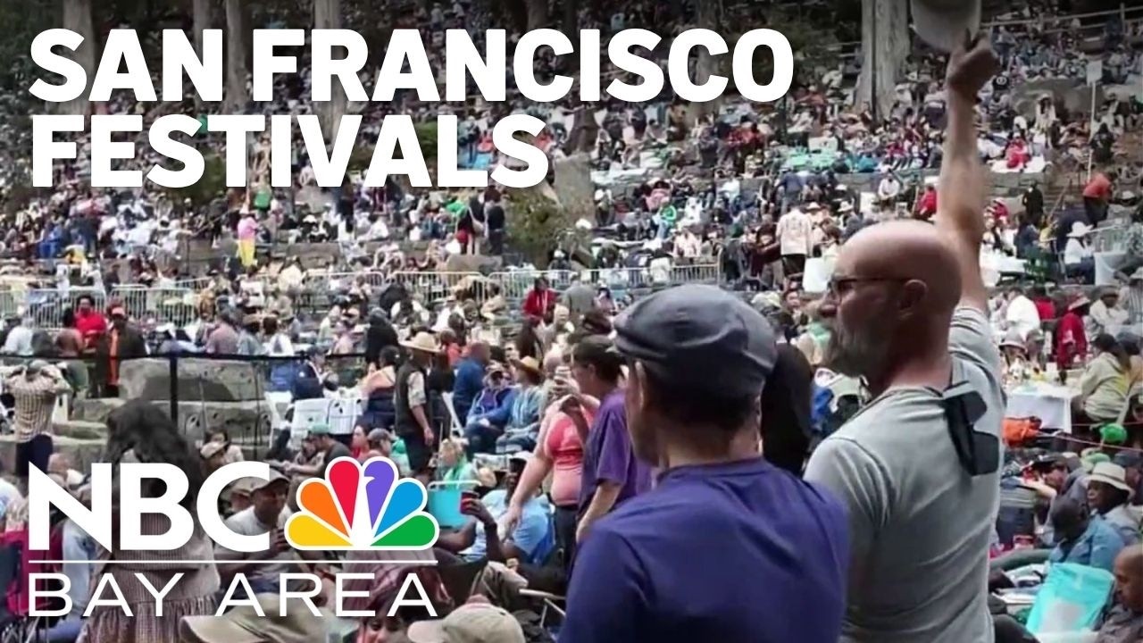 Festivals in San Francisco draw thousands of people to the city over the weekend Festivals in San Francisco draw thousands of people to the city over the weekend