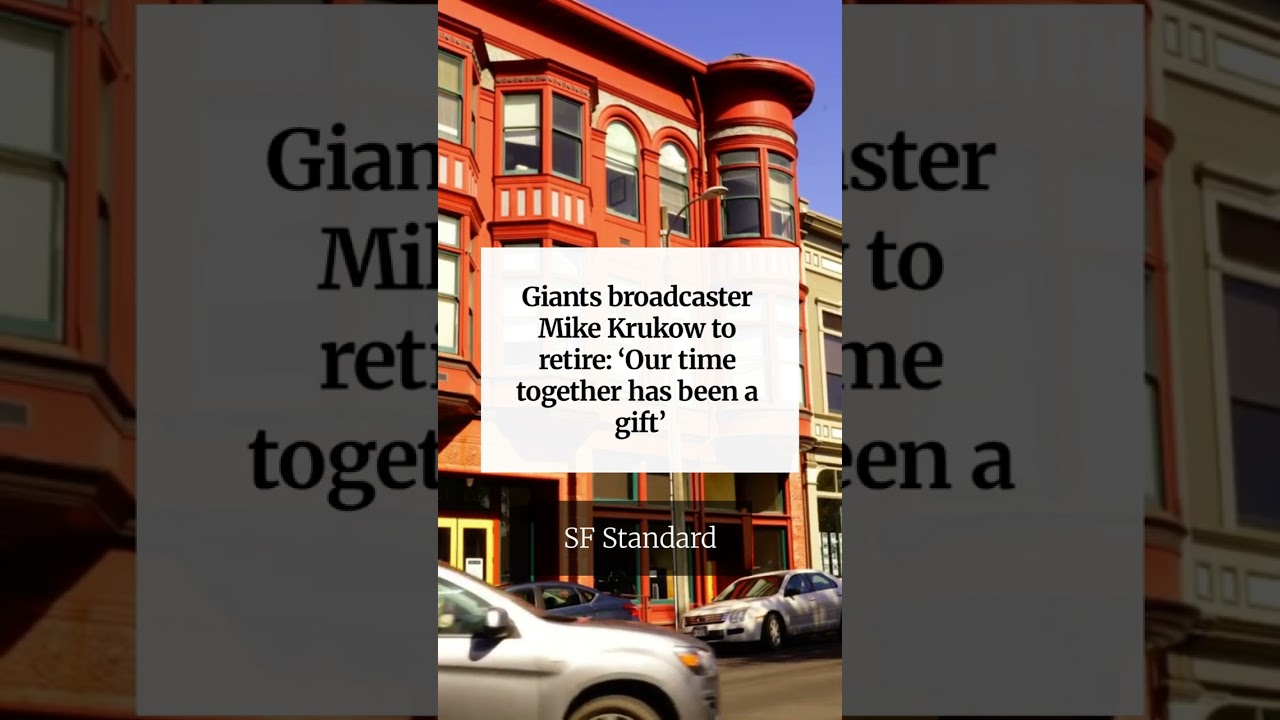 Giants broadcaster Mike Krukow to retire: ‘Our time together has been a gift’ Giants broadcaster Mike Krukow to retire: ‘Our time together has been a gift’
