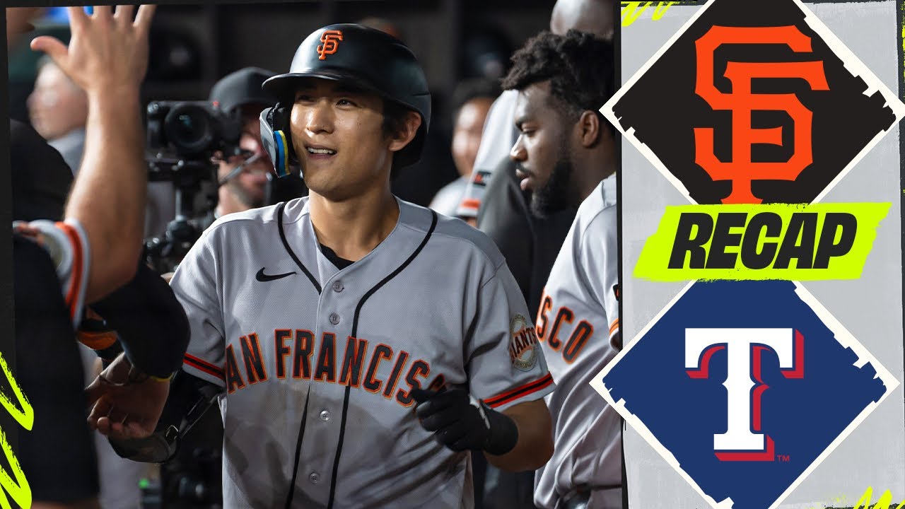 Giants vs. Rangers Game Highlights (8/3/26) | MLB Highlights