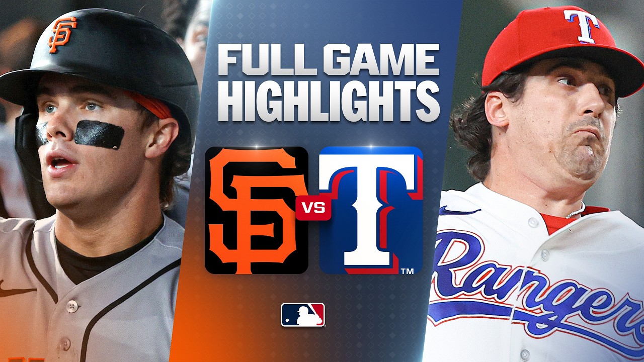 GIANTS vs. RANGERS: Official Full Game Highlights (August 3) | 2026 MLB Season GIANTS vs. RANGERS: Official Full Game Highlights (August 3) | 2026 MLB Season
