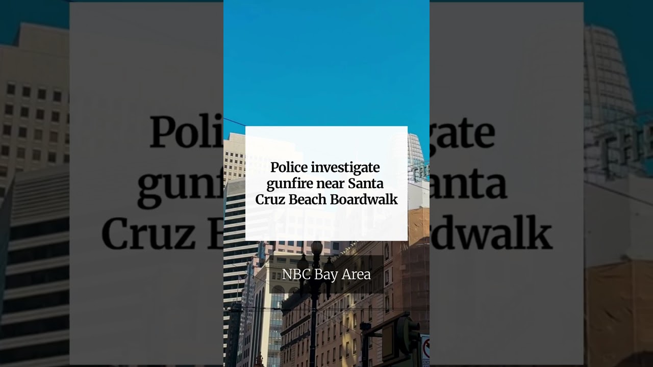 Police investigate gunfire near Santa Cruz Beach Boardwalk
