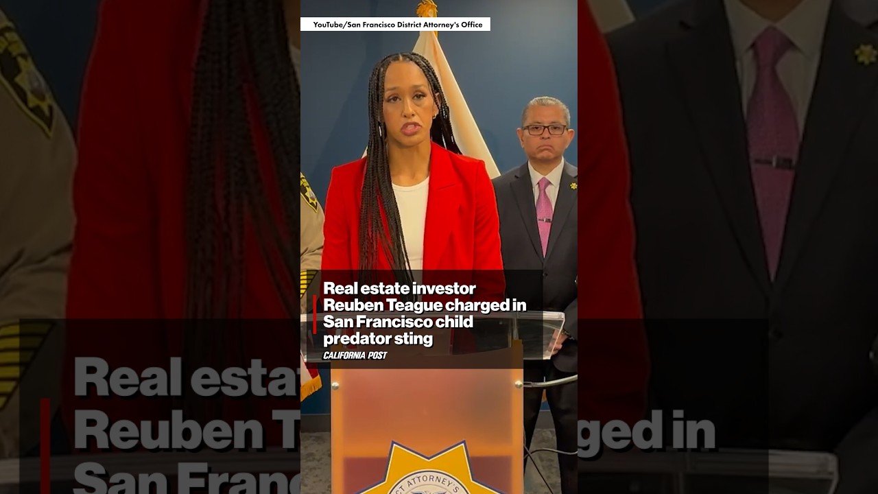 Real estate investor Reuben Teague charged in San Francisco child predator sting