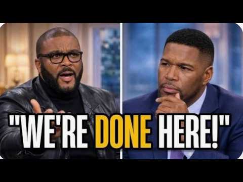 Think Tyler Perry Walked Off Good Morning America Michael Strahan Interview? Think Again & Check Think Tyler Perry Walked Off Good Morning America Michael Strahan Interview? Think Again & Check