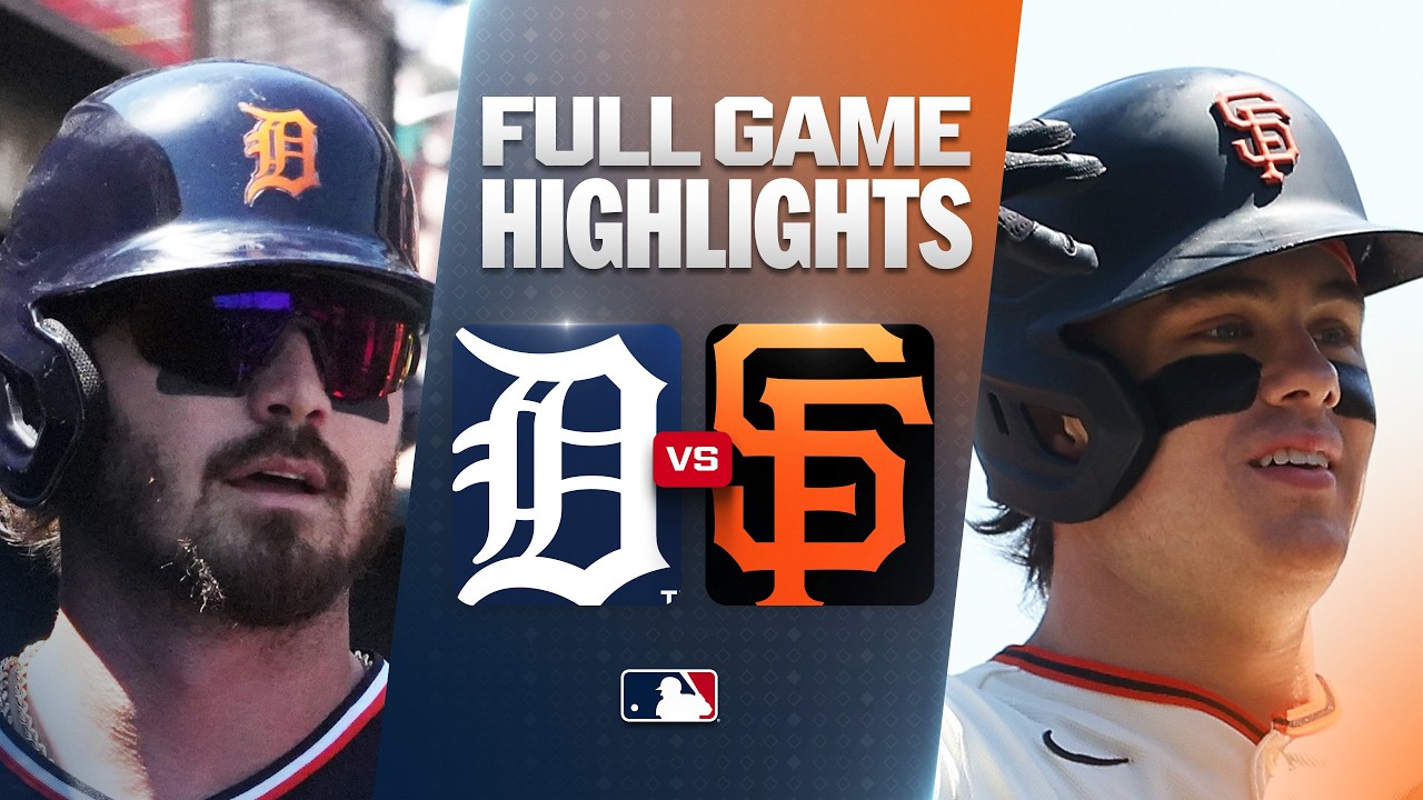 TIGERS vs. GIANTS: Official Full Game Highlights (August 9) | 2026 MLB Season TIGERS vs. GIANTS: Official Full Game Highlights (August 9) | 2026 MLB Season