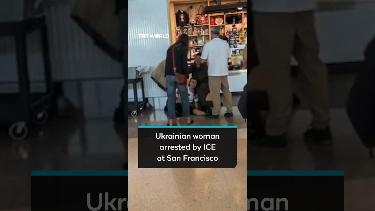 Ukrainian woman arrested by ICE at San Francisco Airport Ukrainian woman arrested by ICE at San Francisco Airport