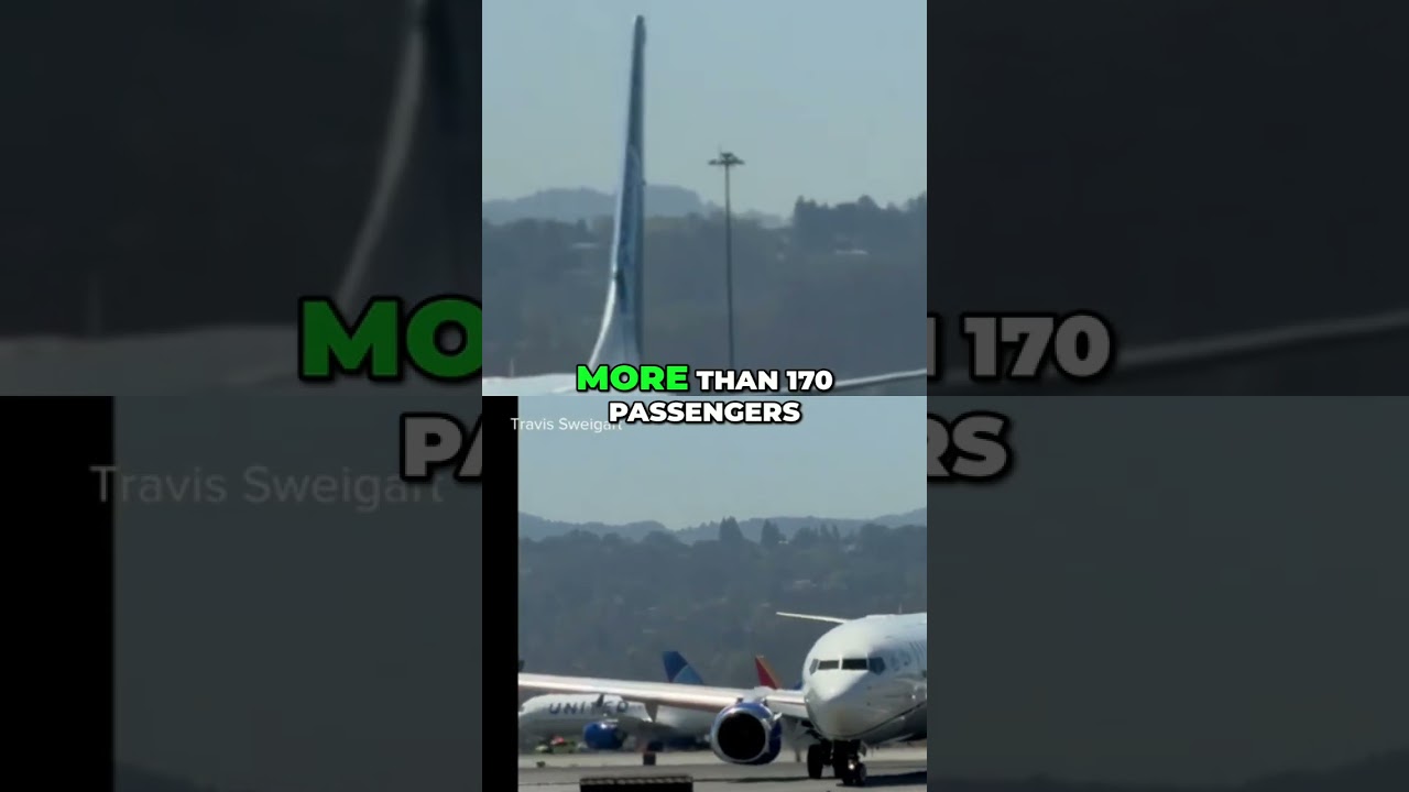 United Flight Blows Tire, Returns Safely to SFO #shorts
