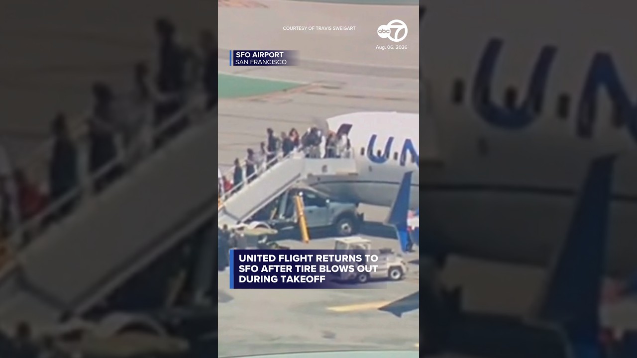 United flight returns to SFO after tire blows out during takeoff, airline says United flight returns to SFO after tire blows out during takeoff, airline says