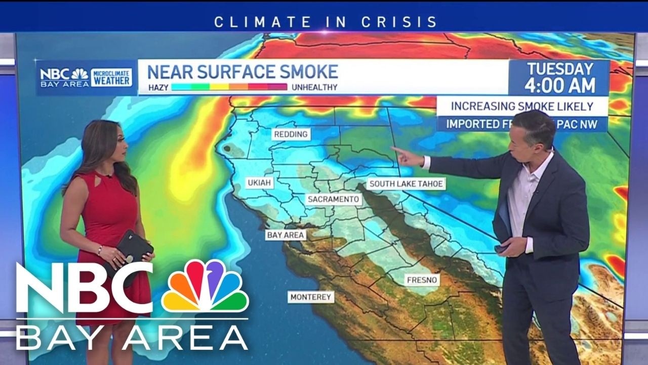 Wind change could bring Pacific Northwest wildfire smoke into the Bay Area Wind change could bring Pacific Northwest wildfire smoke into the Bay Area